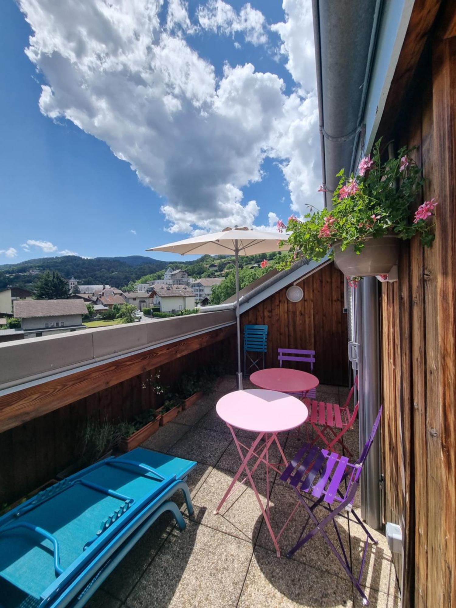 Vue Magique Apartment Sallanches Exterior photo